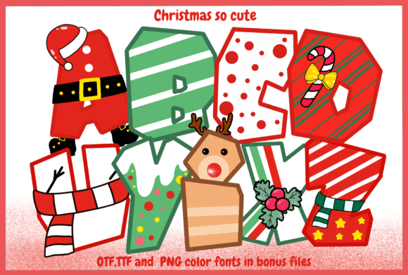 Christmas So Cute: A Playful Font for Holiday Cheer