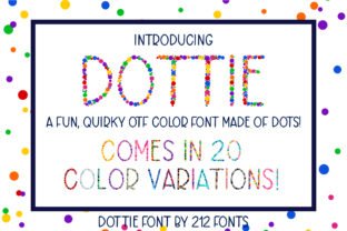 Dottie: The Playful Dot-Font for Creative Designers