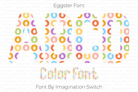 Eggster: A Colorful Typeface for Unforgettable Branding