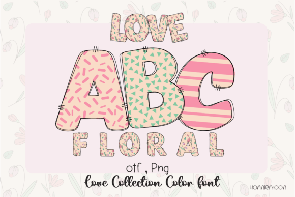 Love Floral: Where Artistic Typography Meets Everyday Design