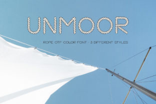 Unmoor Family: A Rope-Inspired Font for Nautical Designs