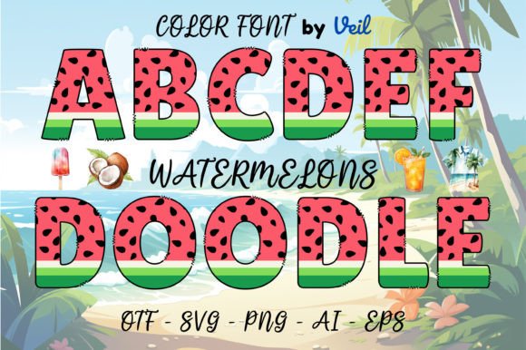 Watermelons: The Font That Brings Summer Vibes to Your Designs